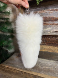 White fox tail